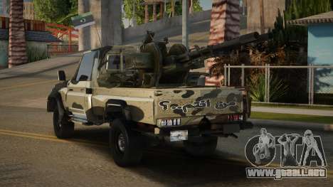 Toyota Land Cruiser Pickup EP para GTA San Andreas