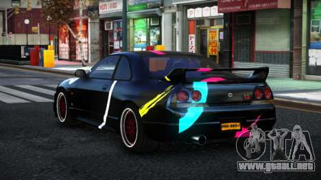 Nissan Skyline R33 Joroca S14 para GTA 4