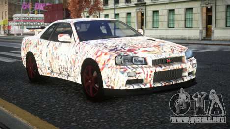 Nissan Skyline R34 Nolia S1 para GTA 4
