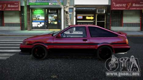 Toyota AE86 Keqoyu para GTA 4
