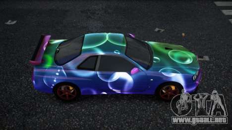 Nissan Skyline R34 Nolia S2 para GTA 4