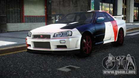 Nissan Skyline R34 Nolia S9 para GTA 4