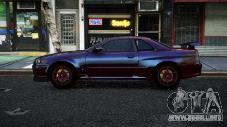 Nissan Skyline R34 Nolia para GTA 4