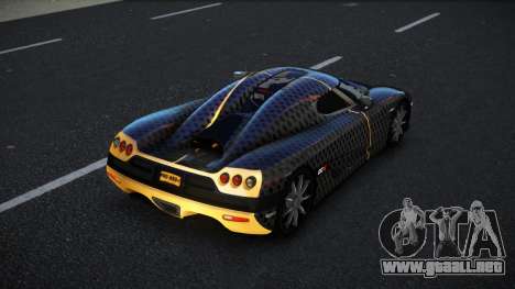 Koenigsegg CCX Teranat S11 para GTA 4
