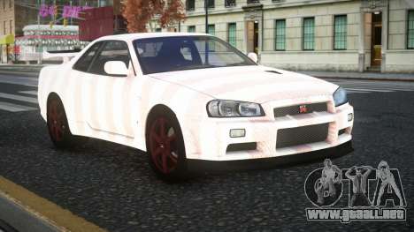 Nissan Skyline R34 Nolia S13 para GTA 4