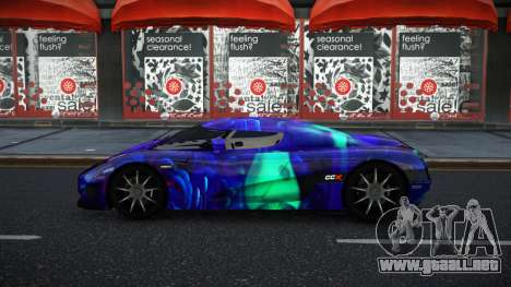 Koenigsegg CCX Teranat S8 para GTA 4