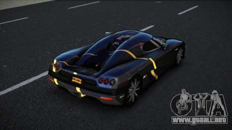 Koenigsegg CCX Teranat S5 para GTA 4