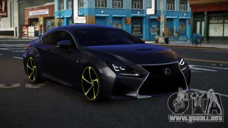 Lexus RC F Yapvaza para GTA 4