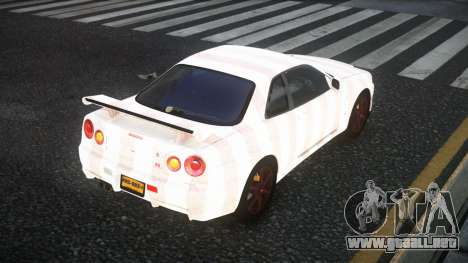 Nissan Skyline R34 Nolia S13 para GTA 4