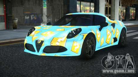 Alfa Romeo 4C Gejely S6 para GTA 4