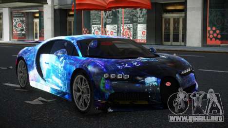 Bugatti Chiron Nalos S13 para GTA 4