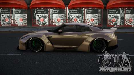 Nissan GT-R Vufye para GTA 4