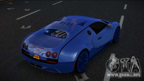 Bugatti Veyron Mabepebur para GTA 4
