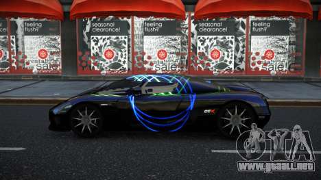 Koenigsegg CCX Teranat S10 para GTA 4