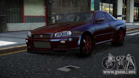 Nissan Skyline R34 Nolia para GTA 4