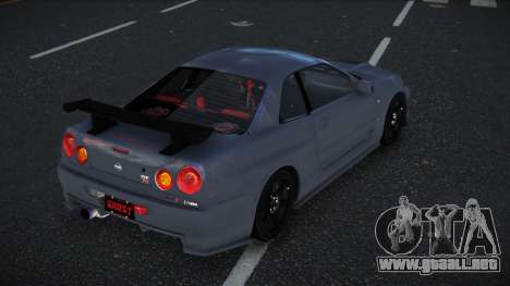 Nissan Skyline R34 Giguwiraz para GTA 4
