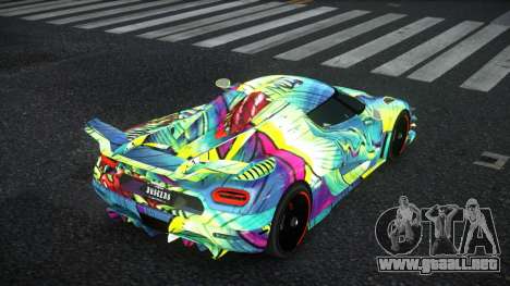 Koenigsegg Agera Nisanor S6 para GTA 4
