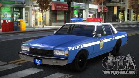 Chevrolet Caprice Classic Rugizez para GTA 4