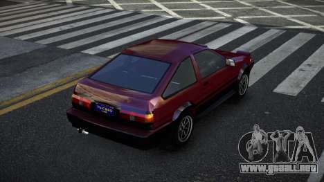 Toyota AE86 Xidoqaleg para GTA 4