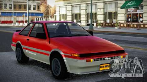 Toyota AE86 Codpay para GTA 4