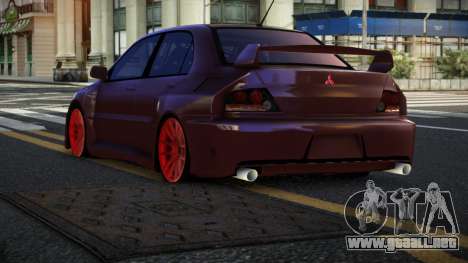 Mitsubishi Lancer Evolution VIII Ecal para GTA 4
