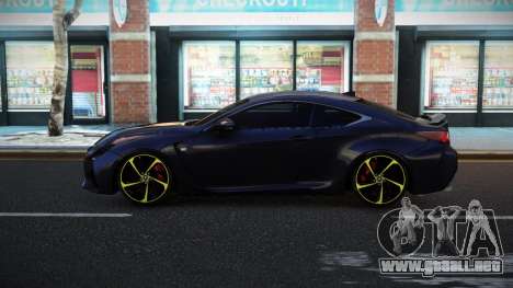 Lexus RC F Yapvaza para GTA 4
