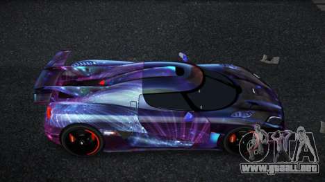 Koenigsegg Agera Nisanor S3 para GTA 4