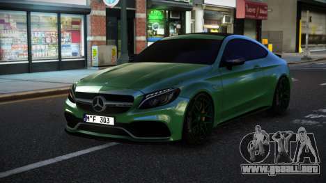 Mercedes-Benz C63S AMG Loqlom para GTA 4
