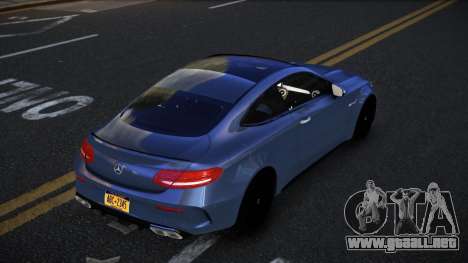 Mercedes-Benz C63S AMG Babegaw para GTA 4
