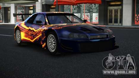 Nissan Skyline R34 GT-R Morley S7 para GTA 4