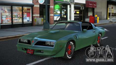 Pontiac Trans AM Zagowirem para GTA 4