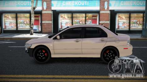 Mitsubishi Lancer Evolution VIII Cuvdiq para GTA 4