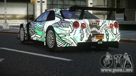 Nissan Skyline R34 GT-R Morley S4 para GTA 4