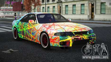 Nissan Skyline R33 Joroca S8 para GTA 4