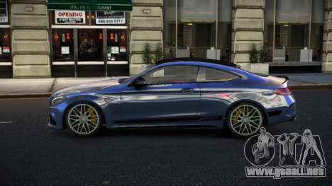 Mercedes-Benz C63 S AMG Cubri para GTA 4