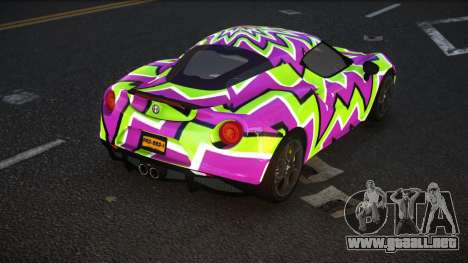 Alfa Romeo 4C Haiza S8 para GTA 4