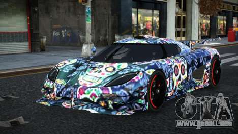 Koenigsegg Agera Nisanor S10 para GTA 4