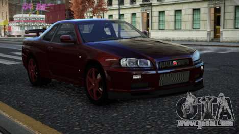 Nissan Skyline R34 Nolia para GTA 4