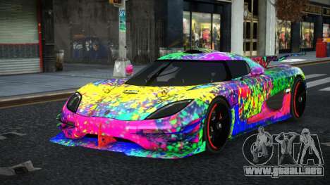 Koenigsegg Agera Nisanor S2 para GTA 4