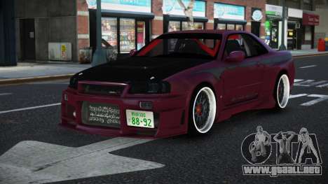 Nissan Skyline R33 Kivojile para GTA 4