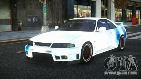 Nissan Skyline R33 Joroca S7 para GTA 4