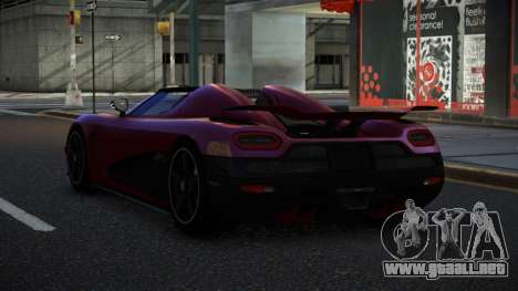Koenigsegg Agera Exader para GTA 4