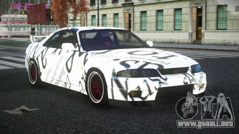 Nissan Skyline R33 Joroca S9 para GTA 4