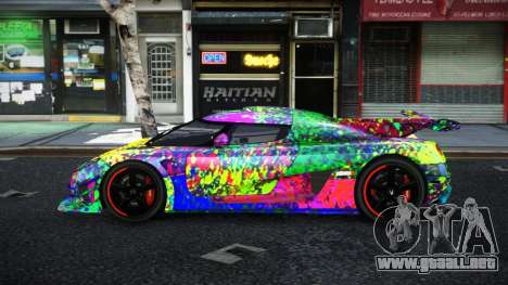 Koenigsegg Agera Nisanor S2 para GTA 4