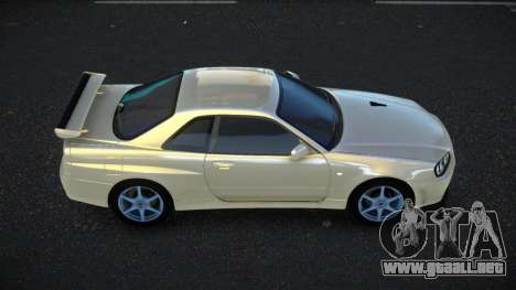 Nissan Skyline R34 Bassty para GTA 4