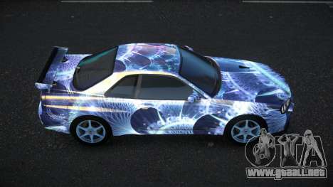 Nissan Skyline R34 Bassty S3 para GTA 4