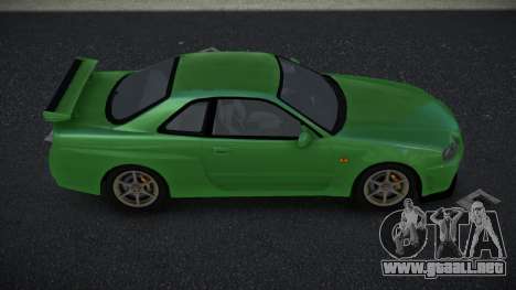 Nissan Skyline R34 Hihsujo para GTA 4