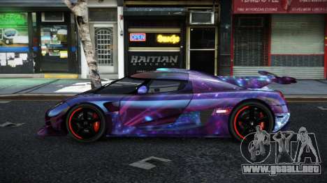 Koenigsegg Agera Nisanor S3 para GTA 4