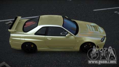 Nissan Skyline R34 Hijaye para GTA 4