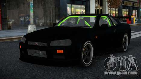 Nissan Skyline R34 Ujon para GTA 4
